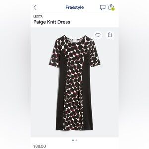 Leota Paige knit dress size Small